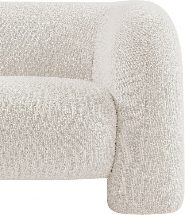 Emory Boucle Fabric Chair Cream - 139Cream-C - Vega Furniture