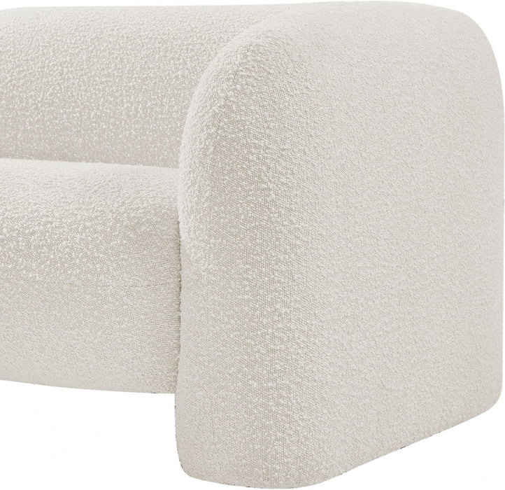 Emory Boucle Fabric Chair Cream - 139Cream-C - Vega Furniture