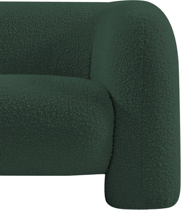 Emory Boucle Fabric Chair Green - 139Green-C - Vega Furniture