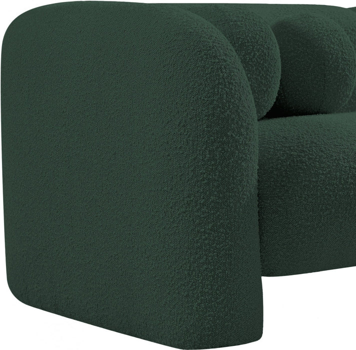 Emory Boucle Fabric Chair Green - 139Green-C - Vega Furniture