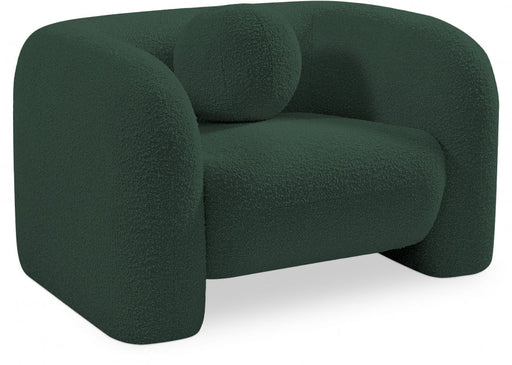 Emory Boucle Fabric Chair Green - 139Green-C - Vega Furniture