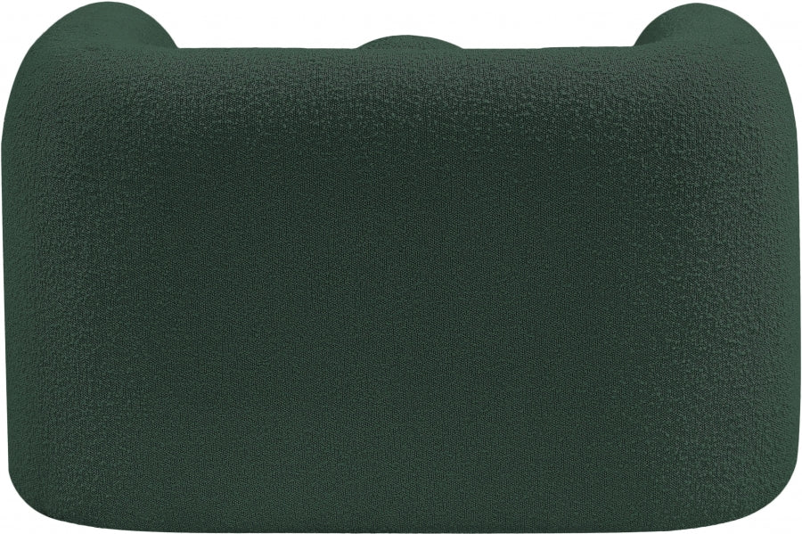 Emory Boucle Fabric Chair Green - 139Green-C - Vega Furniture
