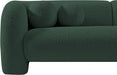 Emory Boucle Fabric Loveseat Green - 139Green-L - Vega Furniture