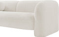 Emory Boucle Fabric Sofa Cream - 139Cream-S - Vega Furniture