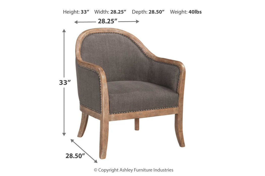 Engineer Brown Accent Chair - A3000030 - Vega Furniture