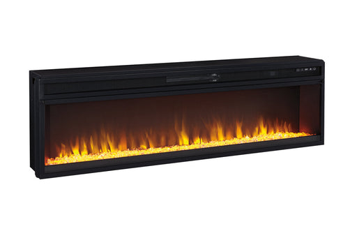 Entertainment Accessories Black Electric Fireplace Insert - W100-22 - Vega Furniture