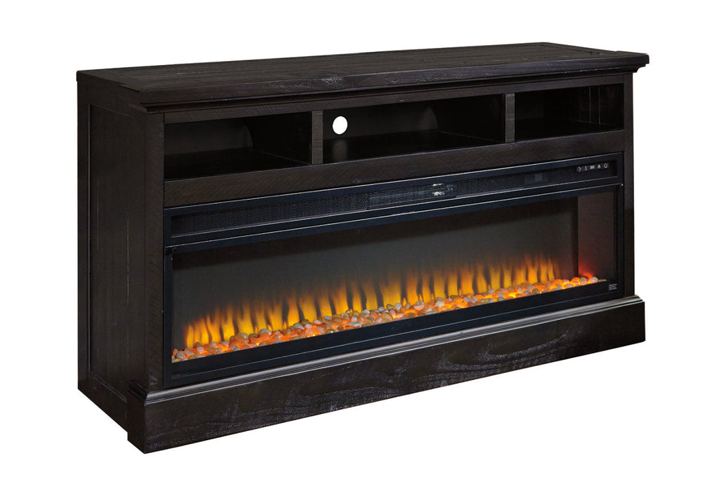 Entertainment Accessories Black Electric Fireplace Insert - W100-22 - Vega Furniture