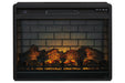 Entertainment Accessories Black Electric Infrared Fireplace Insert - W100-121 - Vega Furniture