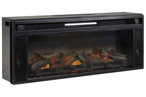 Entertainment Accessories Black Fireplace Insert - W100-12 - Vega Furniture