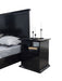 Erika Black 4-Piece Queen Bedroom Set - ERIKABEDROOM-4PCQ - Vega Furniture