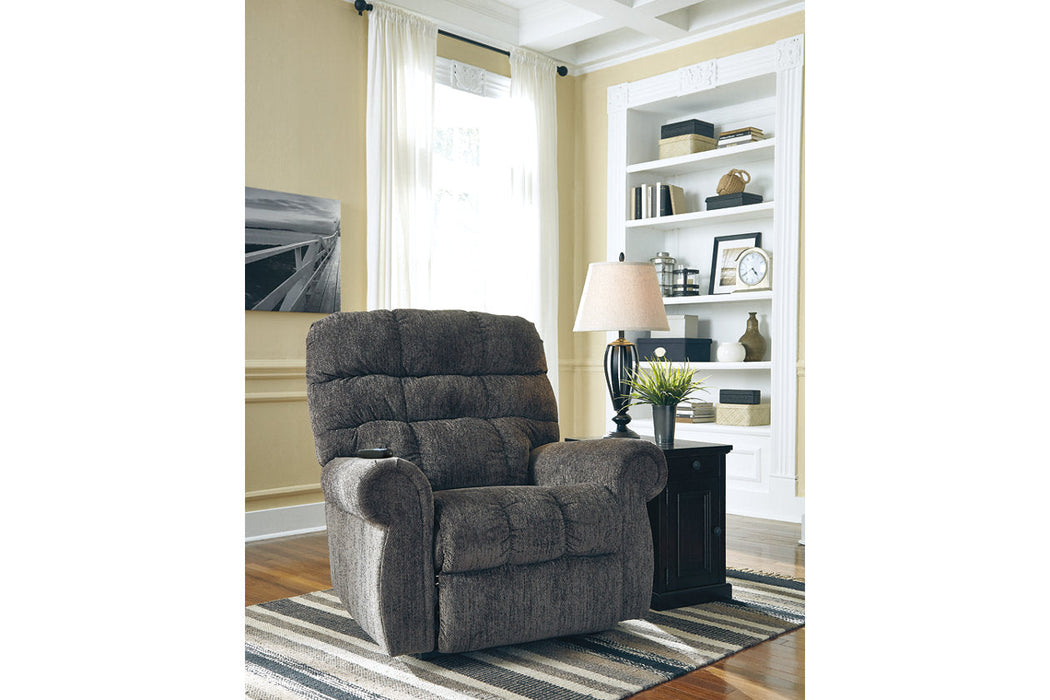 Ernestine Slate Power Lift Recliner - 9760112 - Vega Furniture