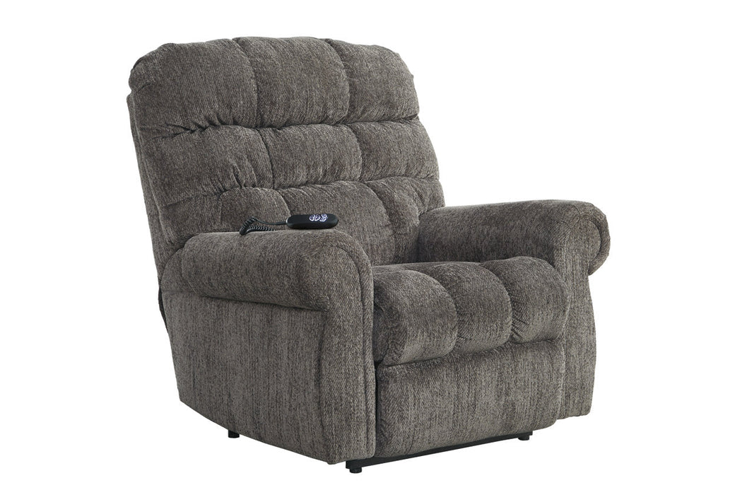 Ernestine Slate Power Lift Recliner - 9760112 - Vega Furniture