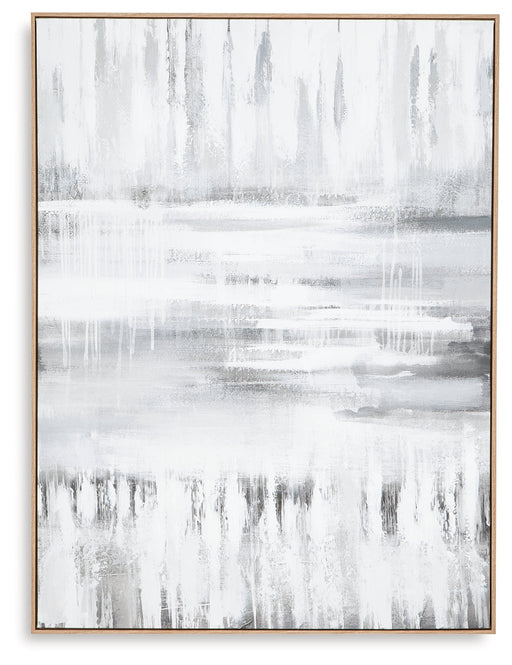 Estonbrook Gray/White Wall Art - A8000378 - Vega Furniture