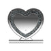 Euston Silver Heart Shape Table Mirror - 961528 - Vega Furniture