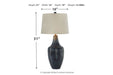 Evania Indigo Table Lamp - L207344 - Vega Furniture