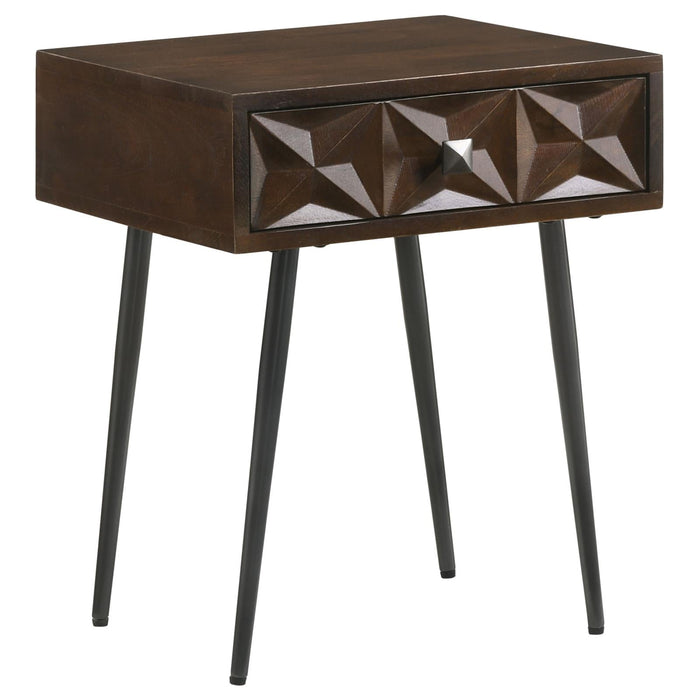 Ezra Rectangular 1-Drawer Accent Cabinet - 959539 - Vega Furniture