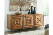 Fair Ridge Warm Brown Accent Cabinet - A4000032 - Vega Furniture