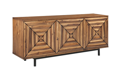 Fair Ridge Warm Brown Accent Cabinet - A4000032 - Vega Furniture