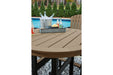 Fairen Trail Black/Driftwood Bar Table - P211-613 - Vega Furniture