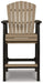 Fairen Trail Black/Driftwood Barstool, Set of 2 - P211-130 - Vega Furniture