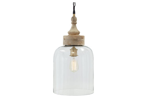 Faiz Transparent Pendant Light - L000148 - Vega Furniture