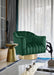 Farrah Green Velvet Chair - 520Green - Vega Furniture