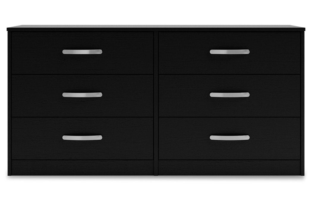 Finch Black Dresser - EB3392-231 - Vega Furniture