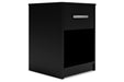 Finch Black Nightstand - EB3392-291 - Vega Furniture