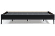 Finch Black Queen Platform Bed - EB3392-113 - Vega Furniture