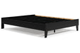 Finch Black Queen Platform Bed - EB3392-113 - Vega Furniture