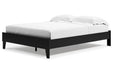 Finch Black Queen Platform Bed - EB3392-113 - Vega Furniture