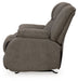 First Base Gunmetal Recliner - 6880425 - Vega Furniture