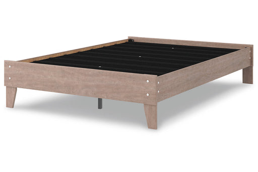 Flannia Gray Full Platform Bed - EB2520-112 - Vega Furniture