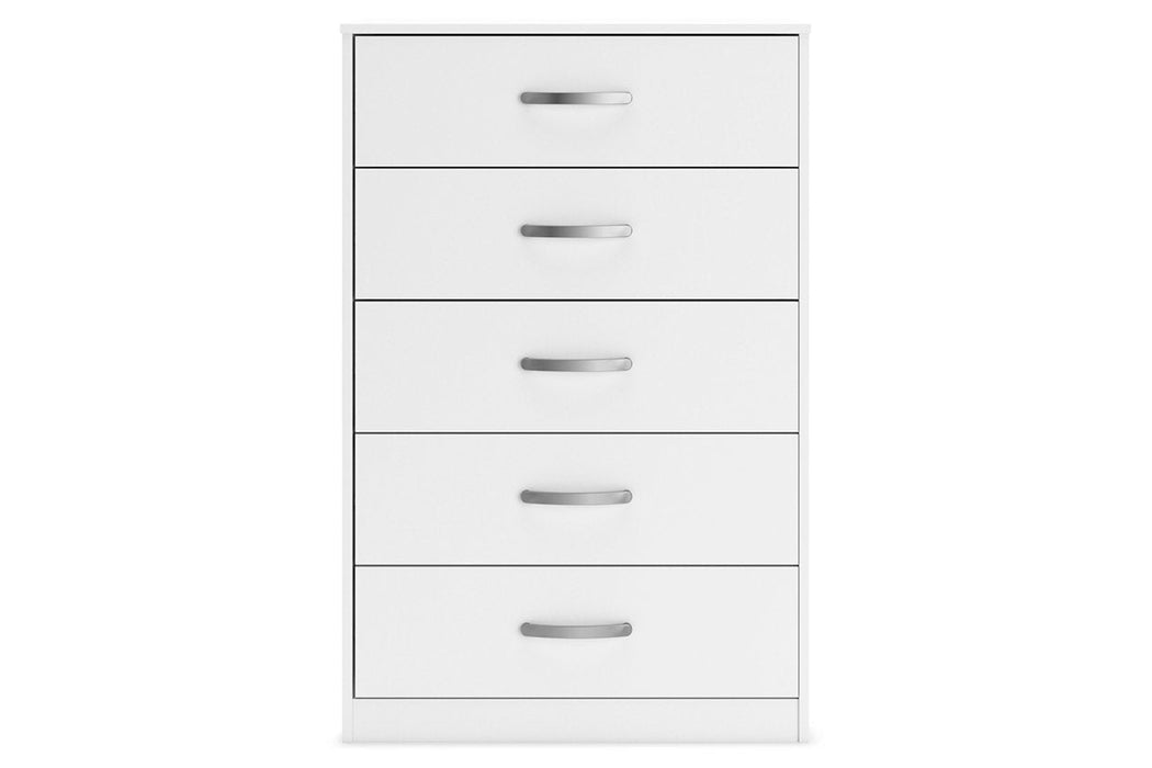 Flannia White Chest of Drawers - EB3477-245 - Vega Furniture