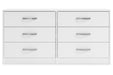 Flannia White Dresser - EB3477-231 - Vega Furniture