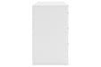 Flannia White Dresser - EB3477-231 - Vega Furniture