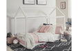 Flannibrook White Twin House Bed Frame - B082-261 - Vega Furniture