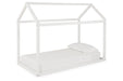 Flannibrook White Twin House Bed Frame - B082-261 - Vega Furniture