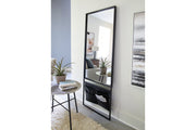 Floxville Black Floor Mirror - A8010297 - Vega Furniture