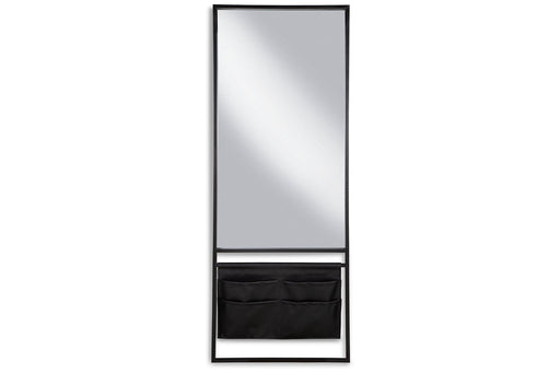 Floxville Black Floor Mirror - A8010297 - Vega Furniture