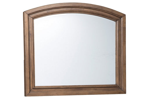 Flynnter Medium Brown Bedroom Mirror (Mirror Only) - B719-36 - Vega Furniture