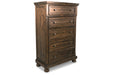 Flynnter Medium Brown Chest of Drawers - B719-46 - Vega Furniture