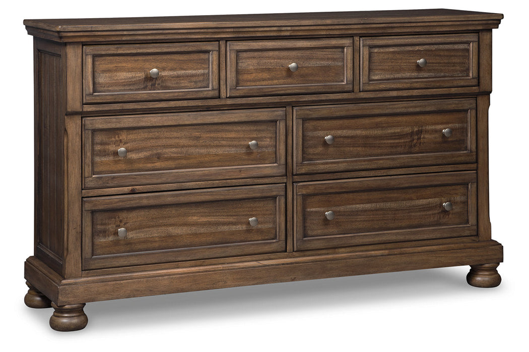 Flynnter Medium Brown Dresser - B719-31 - Vega Furniture