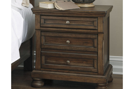 Flynnter Medium Brown Nightstand - B719-92 - Vega Furniture