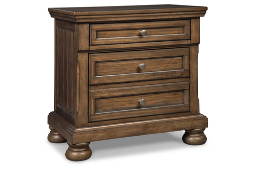 Flynnter Medium Brown Nightstand - B719-92 - Vega Furniture