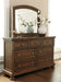 Flynnter Medium Brown Panel Bedroom Set - SET | B719-56 | B719-58 | B719-97 | B719-31 | B719-36 - Vega Furniture