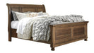 Flynnter Medium Brown Sleigh Platfom Bedroom Set - SET | B719-54 | B719-77 | B719-98 | B719-92 | B719-46 - Vega Furniture