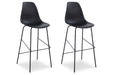 Forestead Black Bar Height Barstool, Set of 2 - D130-130 - Vega Furniture