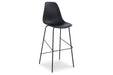 Forestead Black Bar Height Barstool, Set of 2 - D130-130 - Vega Furniture