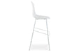 Forestead White Bar Height Barstool, Set of 2 - D130-230 - Vega Furniture